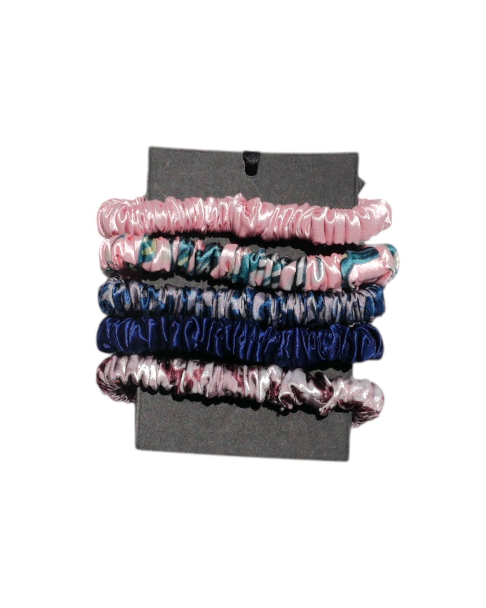 SIGNATURE PRINTED SKINNY SCRUNCHIES