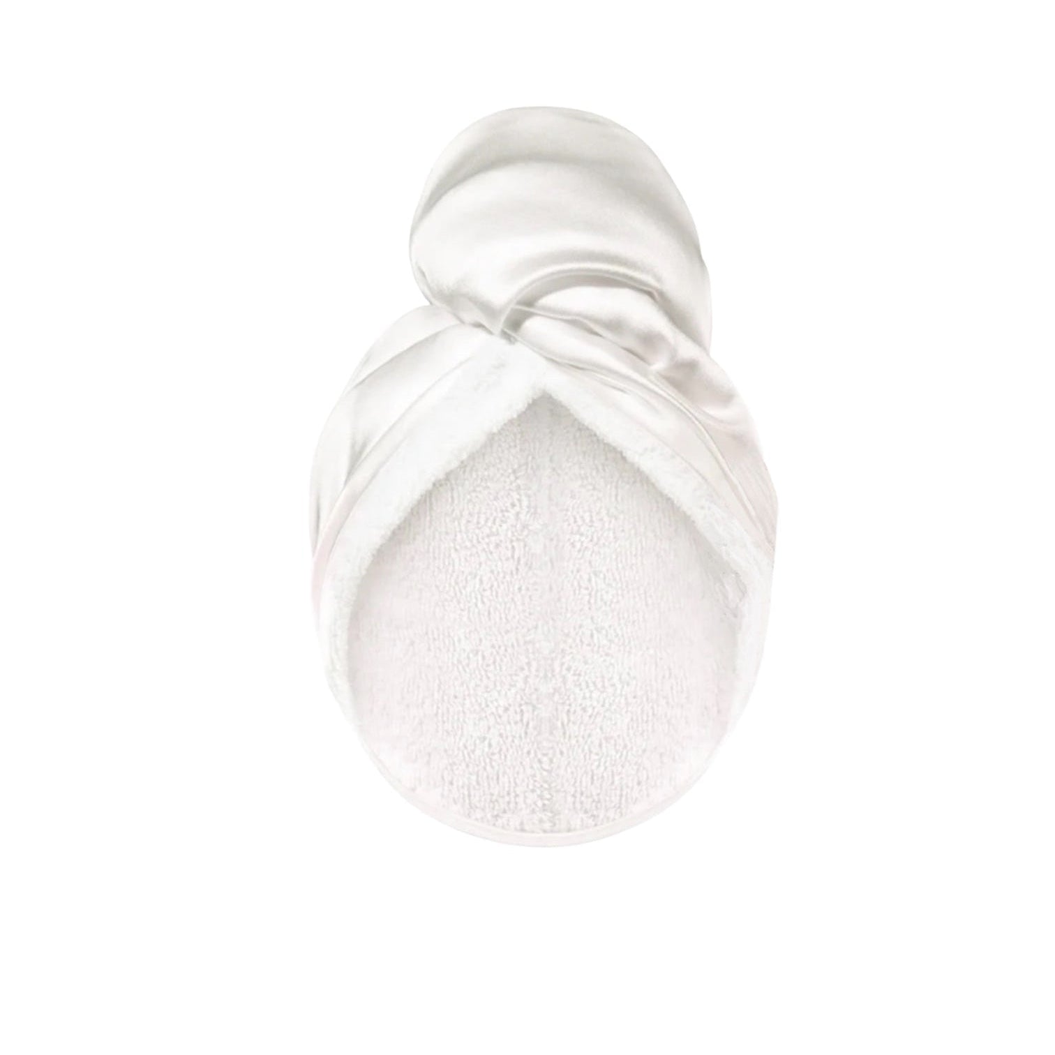 WHITE TURBAN TOWEL