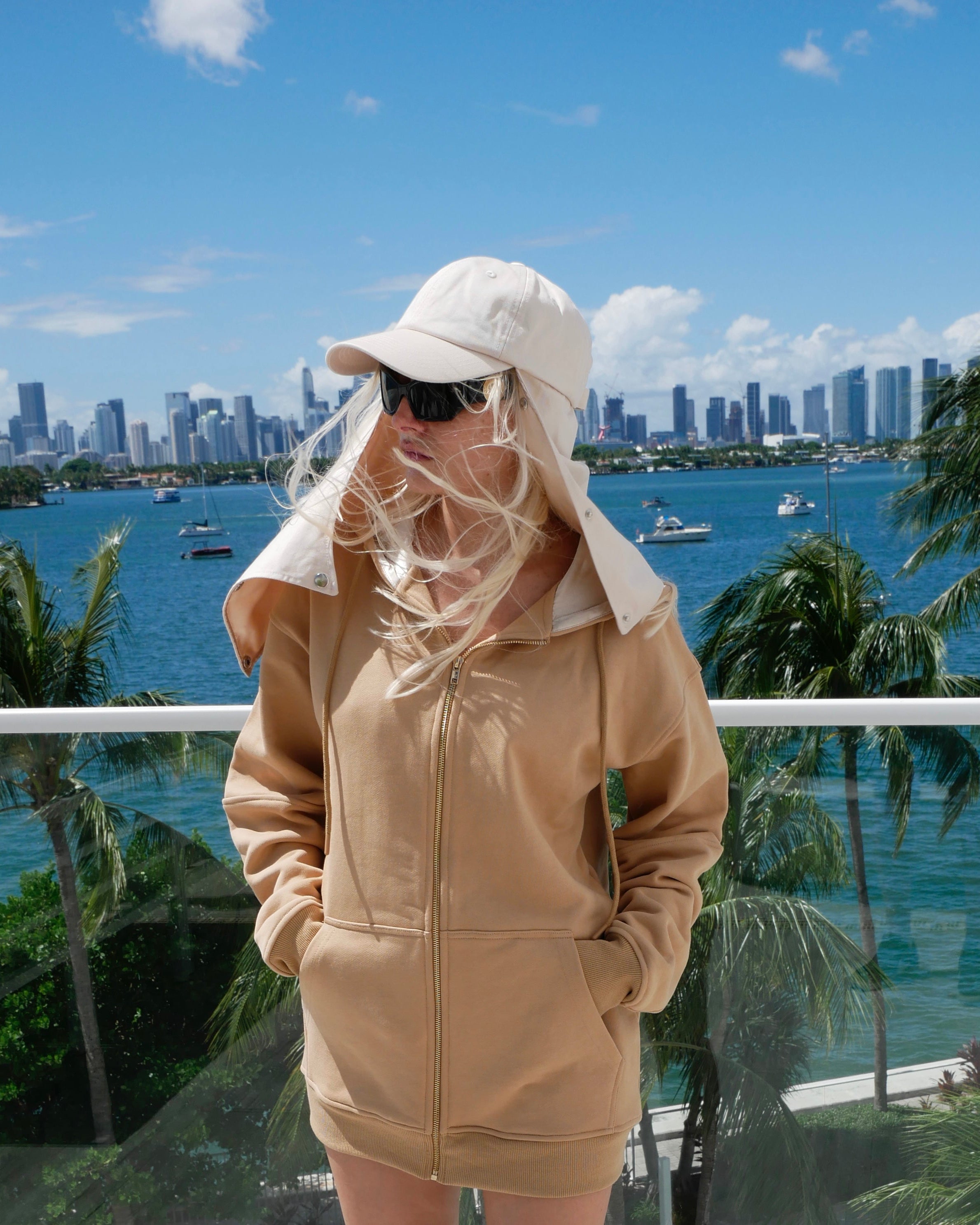 RAW MILK SILK-LINED BASEBALL CAP