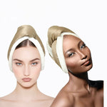 Load image into Gallery viewer, Silk Turban Towel - Champagne
