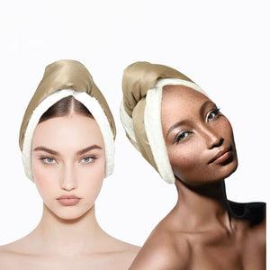 Champagne Turban Towel