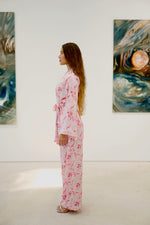 Load image into Gallery viewer, Pink Mockingbird Robe
