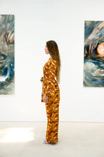 Load image into Gallery viewer, Gold Ocean Robe
