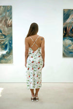 Load image into Gallery viewer, Villa Vizcaya Floral Slip Dress
