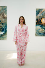 Load image into Gallery viewer, Pink Mockingbird Robe
