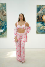 Load image into Gallery viewer, Pink Mockingbird Balconette Bra
