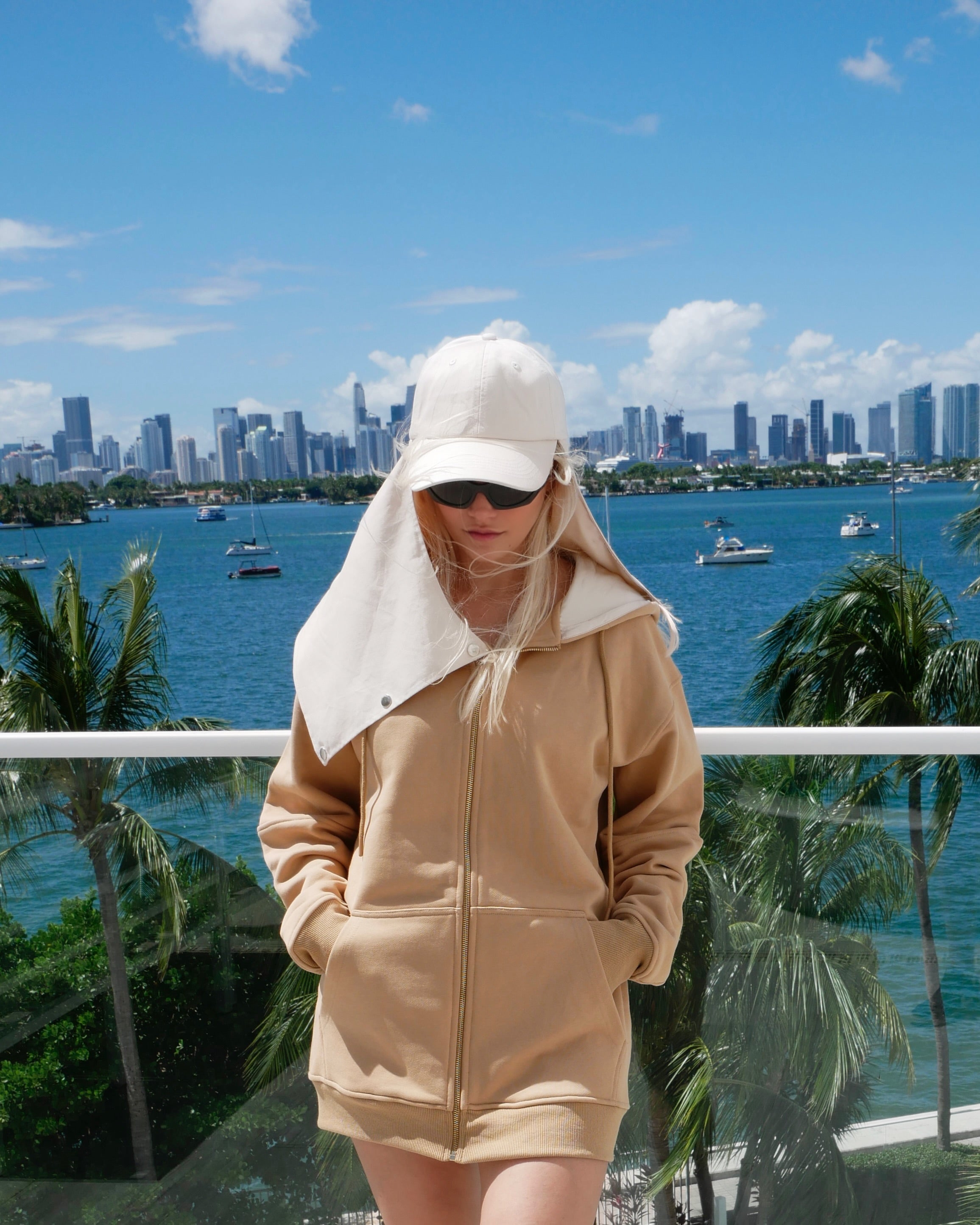 RAW MILK SILK-LINED BASEBALL CAP