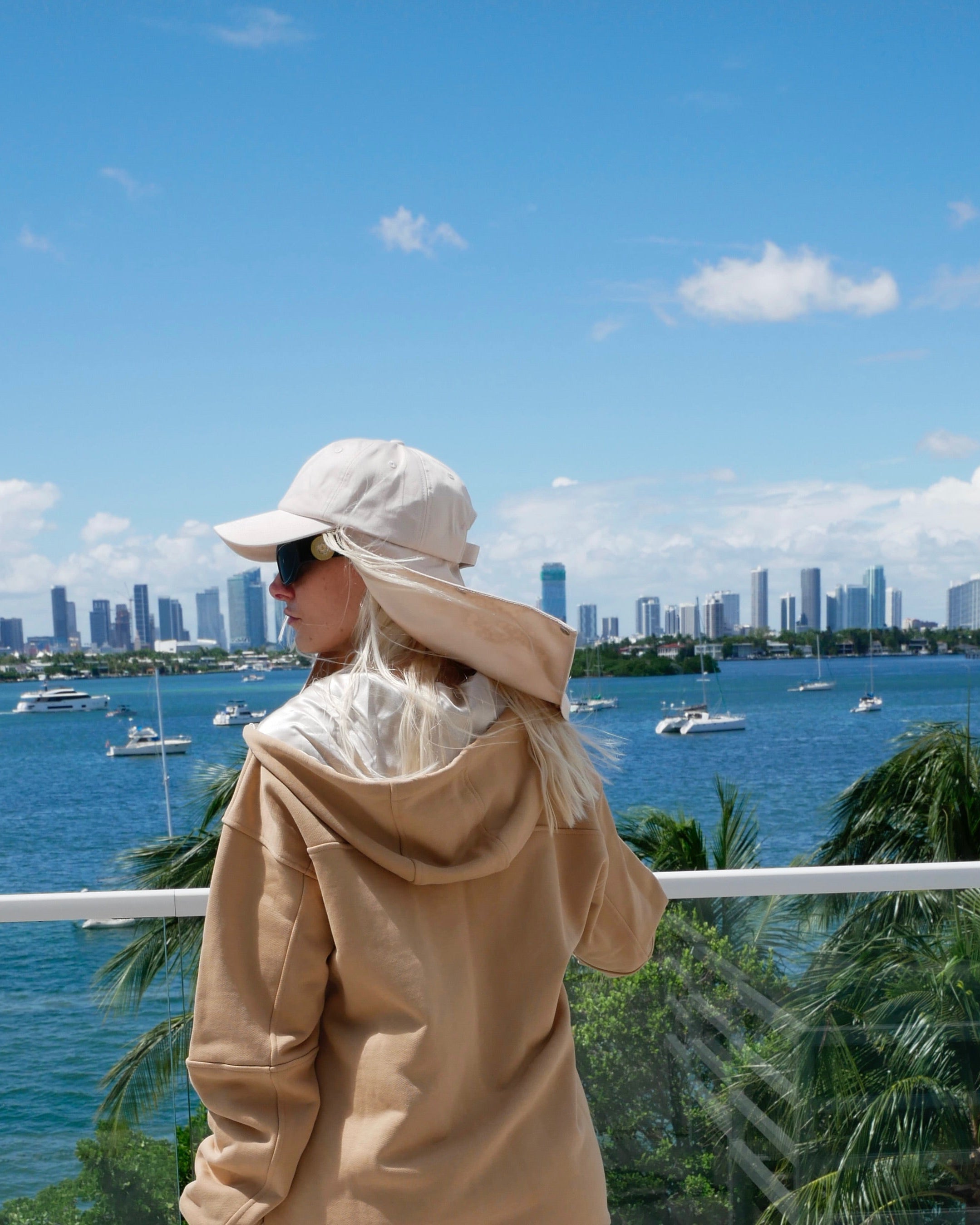 RAW MILK SILK-LINED BASEBALL CAP