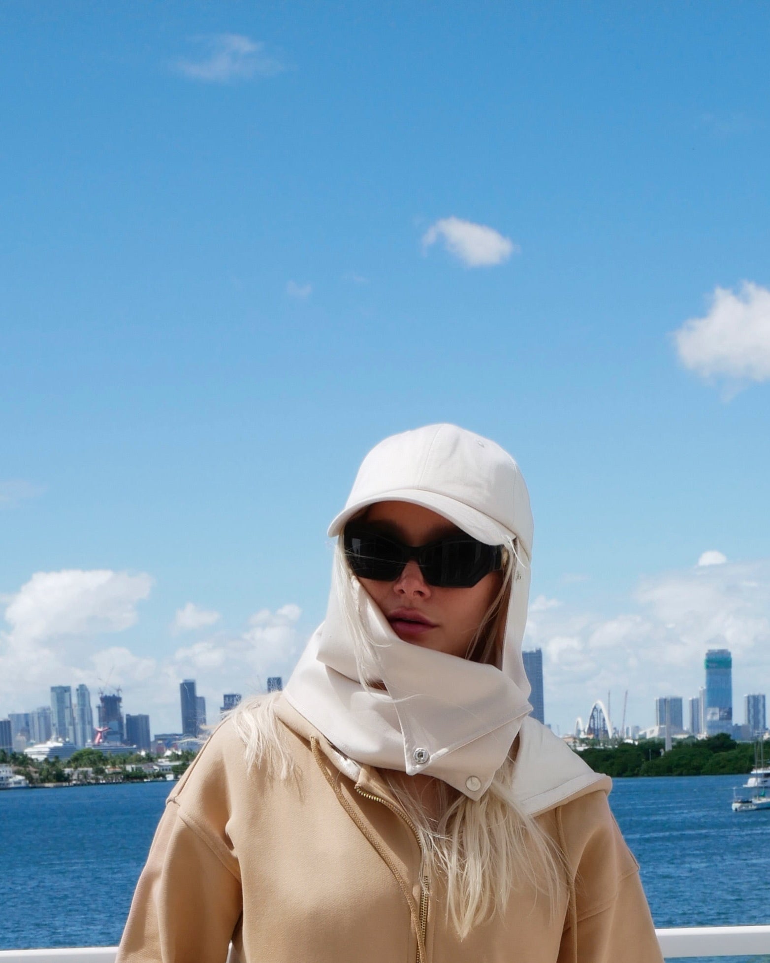 RAW MILK SILK-LINED BASEBALL CAP