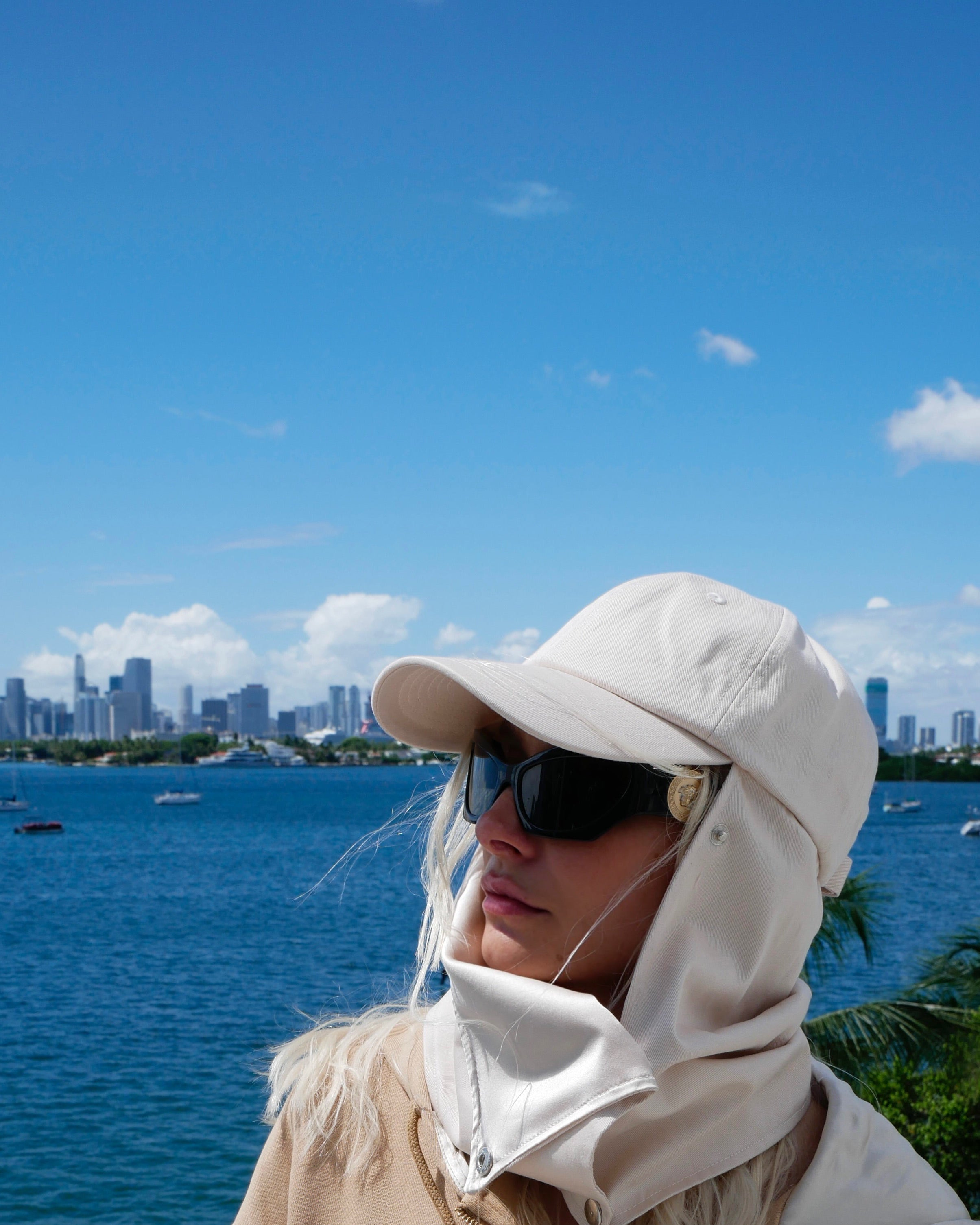 RAW MILK SILK-LINED BASEBALL CAP