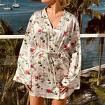 Load image into Gallery viewer, Vizcaya Floral Robe
