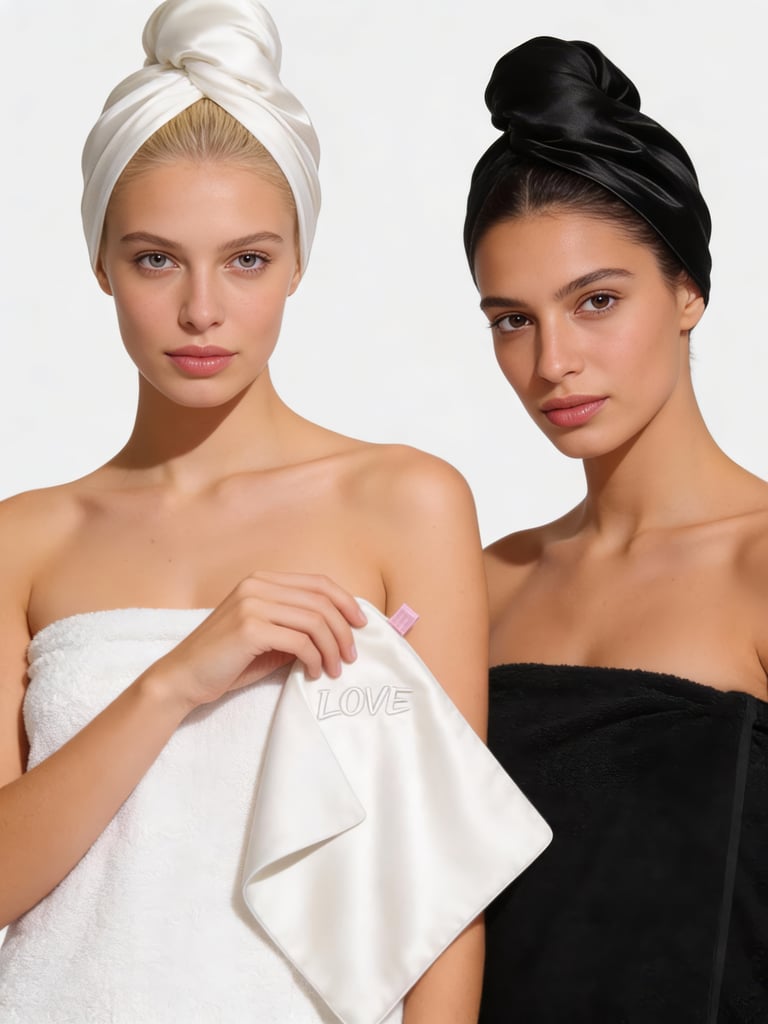 SILK AND BAMBOO FACE TOWEL