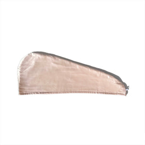 Bubblegum Pink Turban Towel, 22 momme