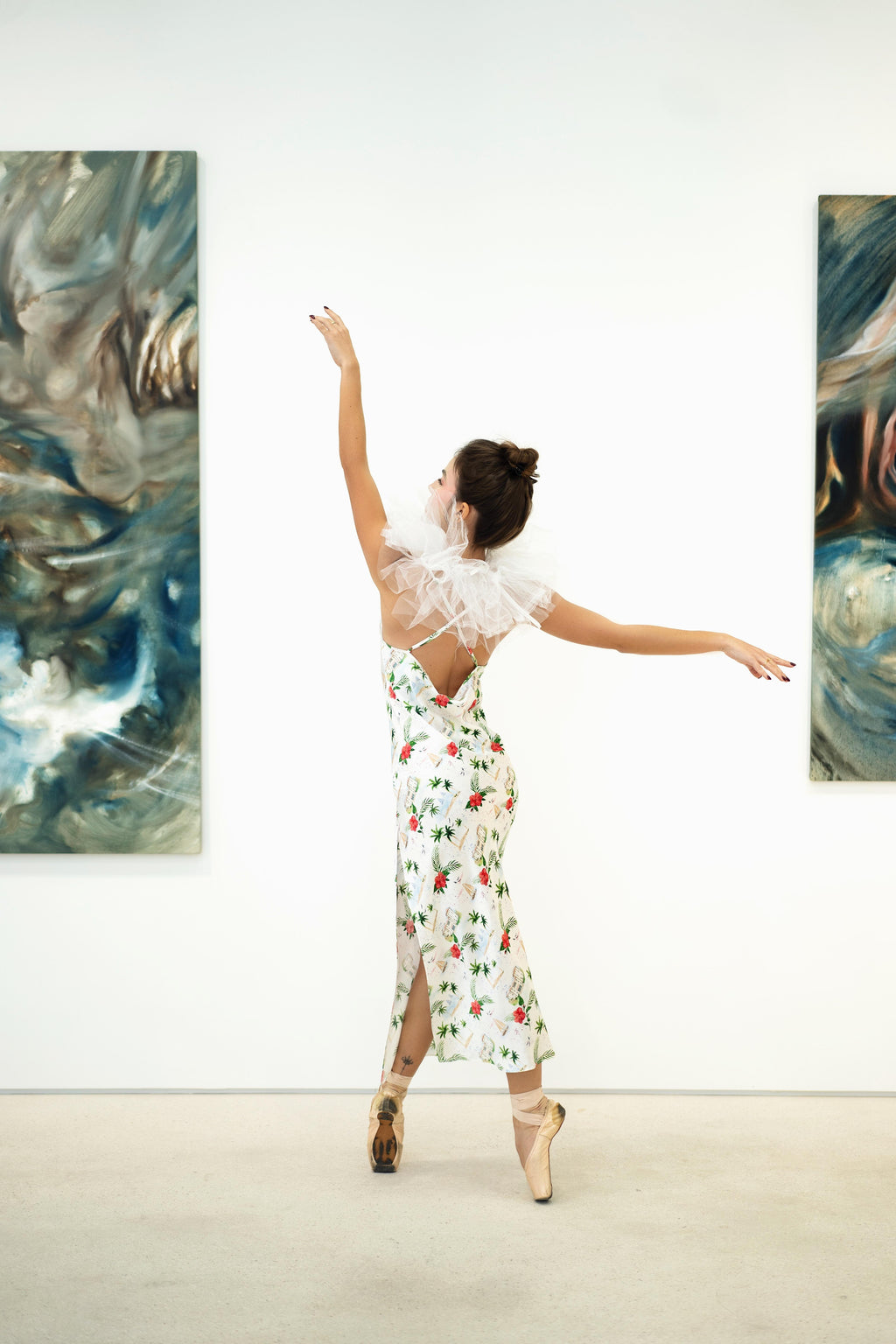 Villa Vizcaya Floral Slip Dress