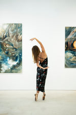 Load image into Gallery viewer, Kisses of the Ocean Slip Dress
