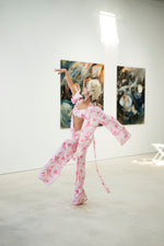 Load image into Gallery viewer, Pink Mockingbird Pants Set
