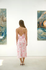 Load image into Gallery viewer, Pink Mockingbird Slip Dress
