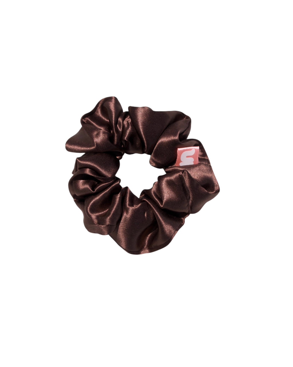 POWDER COCOA MIDI SCRUNCHIE