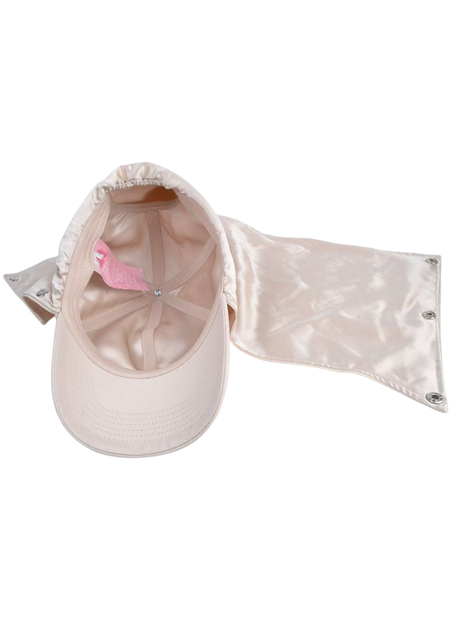 RAW MILK SILK-LINED BASEBALL CAP