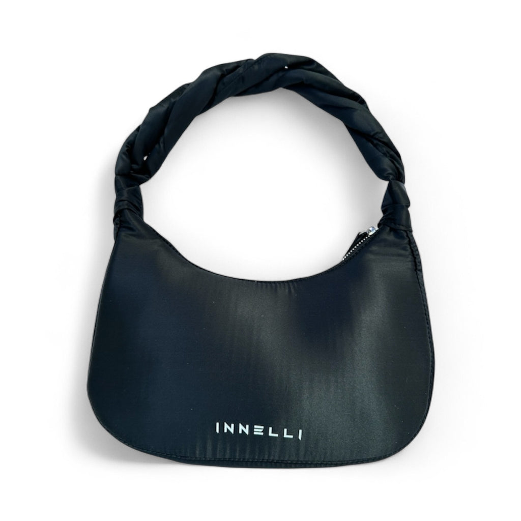 Midnight Black Silk Bag