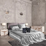 Load image into Gallery viewer, Silver Grey Silk Sheet Set - 4pcs.
