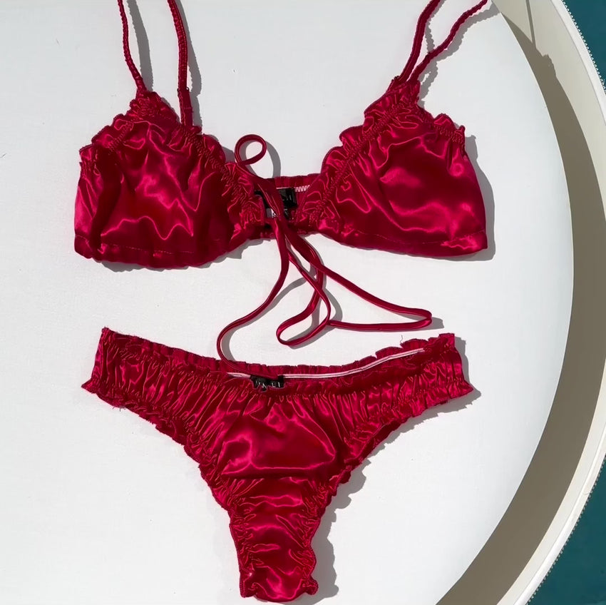 Romance Bra and Thong Set