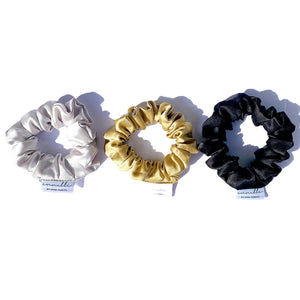 GOLD SCRUNCHIE SET