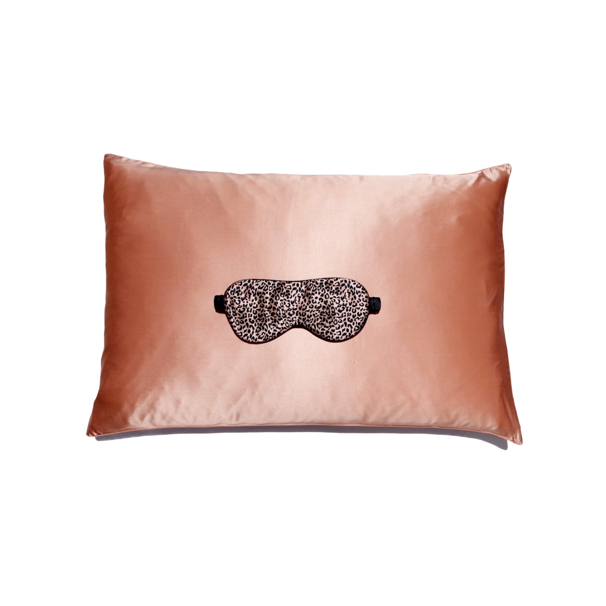 ROSE GOLD ZIPPERED PILLOWCASE