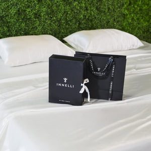 Powder White - Silk Duvet Cover Set