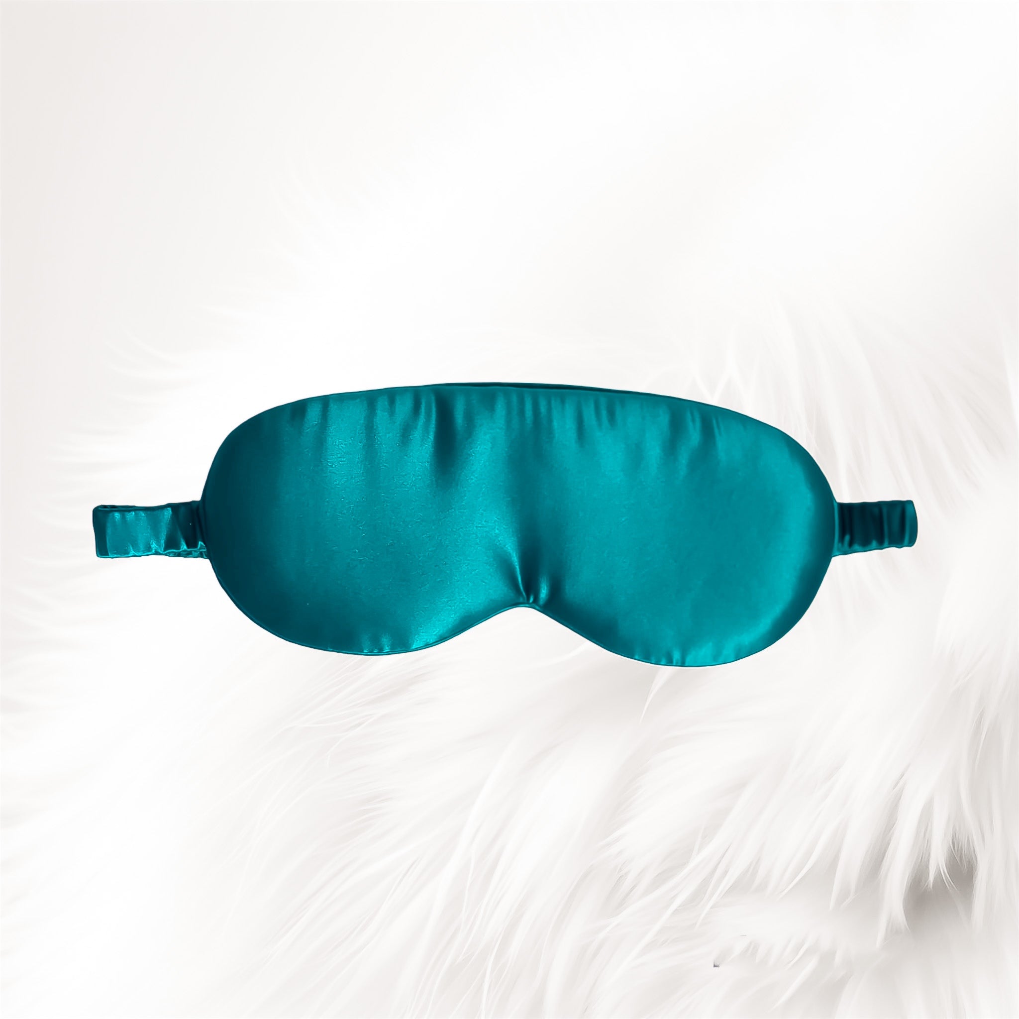 Peacocks Blue Contour Sleep Mask