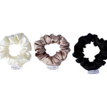 Load image into Gallery viewer, Silk Hair Scrunchies Set
