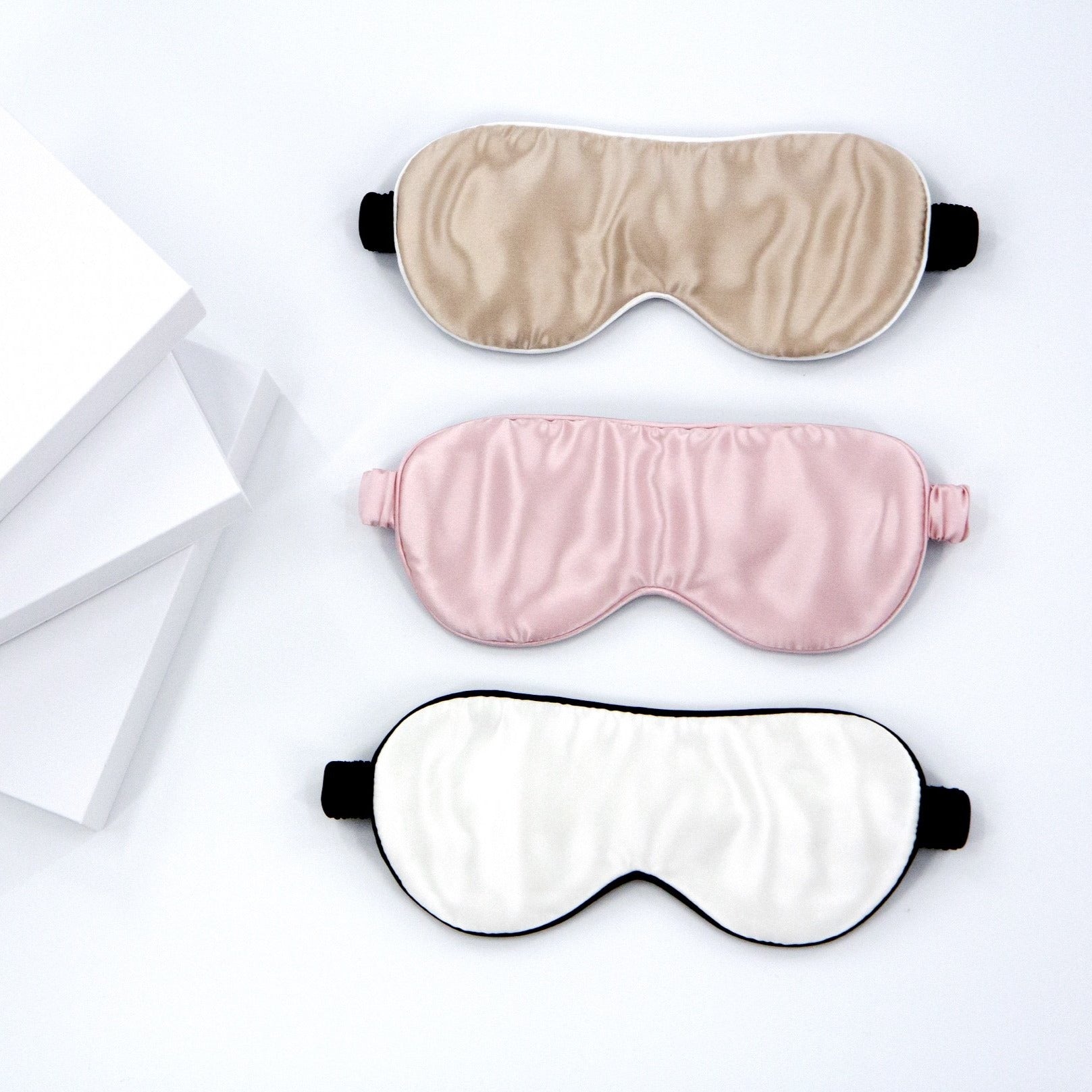 Bridal Powder White Sleep Mask