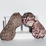 Load image into Gallery viewer, Rose Leopard Sleep Mask
