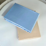 Load image into Gallery viewer, Sale - Sky Blue Silk Sheet Set - 4 pcs
