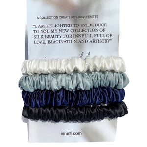 Skinny Silk Scrunchies