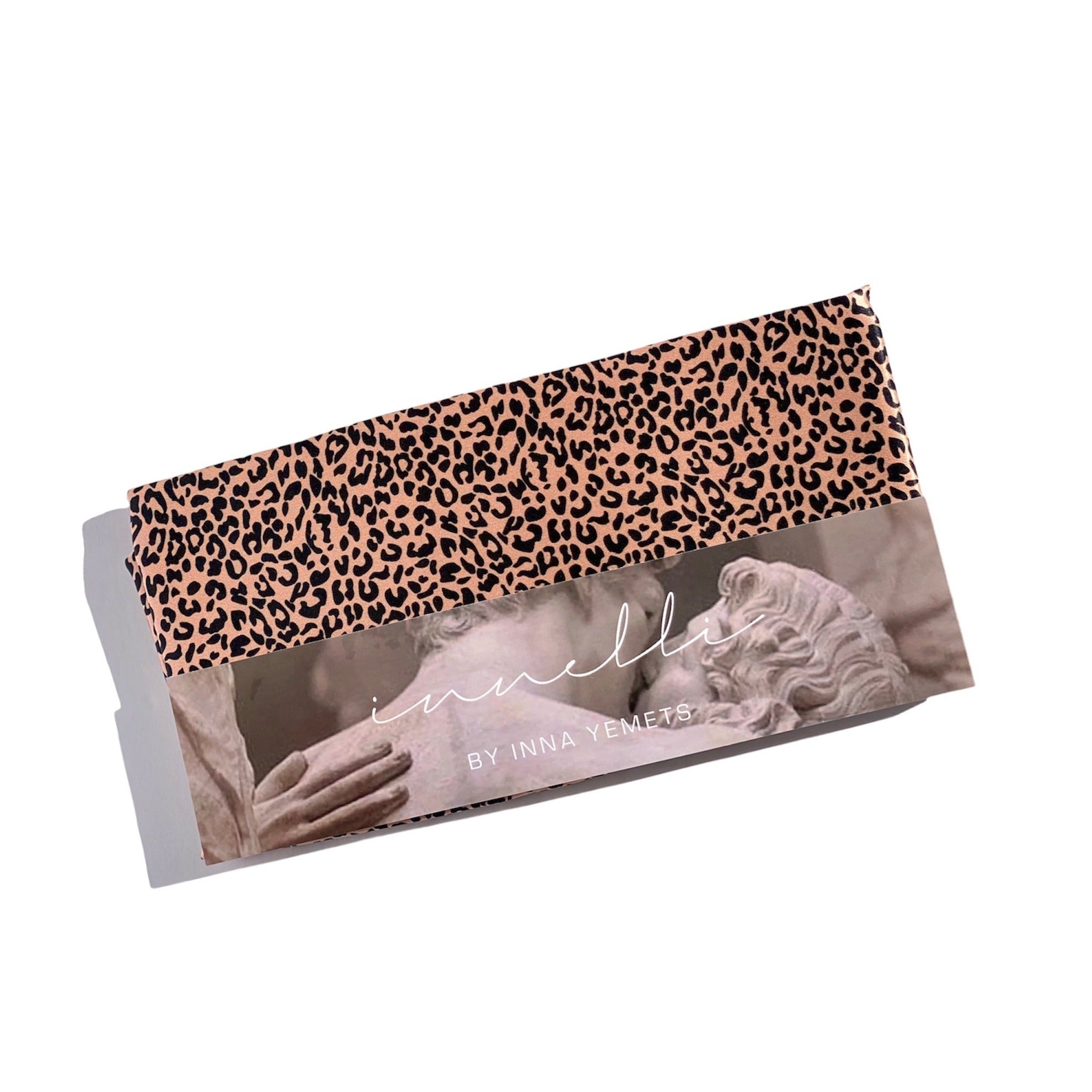 Rose Leopard Silk Pillowcase with hidden zipper