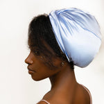 Load image into Gallery viewer, Sky Blue Sleep Turban
