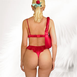 French Cut-Ruffle Thong