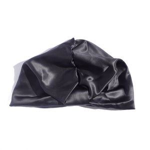 Black Silk Turban