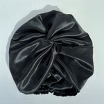 Load image into Gallery viewer, Black Sleeping Turban
