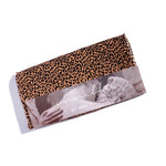 Load image into Gallery viewer, Gold Leopard Silk Pillowcase with hidden zipper
