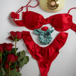 Load image into Gallery viewer, French Cut-Ruffle Thong
